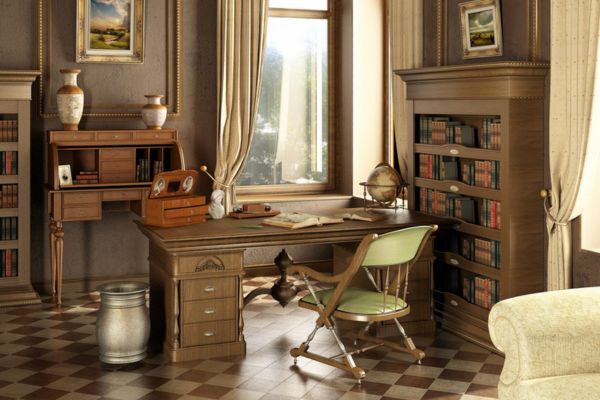 scrivania antica