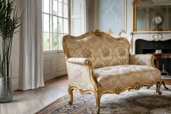 un divano rococò